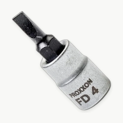 Отвёрточная головка Proxxon 1/4″ плоская FD 4 мм (23737)