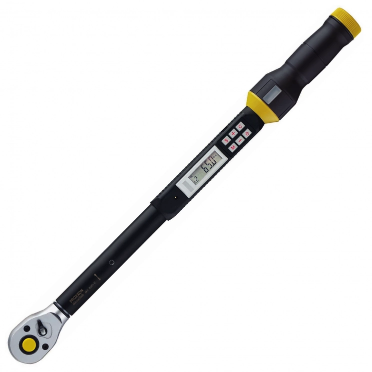 Электронный динамометрический ключ PROXXON MicroClick MC 200/E, 20–200 Н·м, 1/2″ (23338)