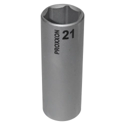 Удлинённая торцевая головка PROXXON 1/2″, 21 мм, 79 мм (23365)
