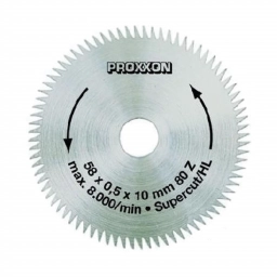 Диск Super-Cut для Proxxon KS 230, &Oslash;58 мм, толщина 0.5 мм, 80 зубов