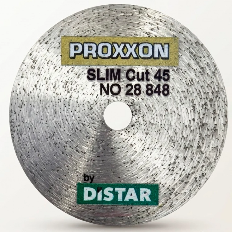 Алмазный отрезной диск Proxxon SLIM Cut 45, 45 мм, 0,6 мм, арт. 28848