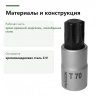 Конструкция PROXXON 23448: рабочая часть из хром-кремний-марганец-молибденовой стали и основание CrV
