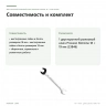 Двусторонний рожковый ключ Proxxon SlimLine, 18 × 19 мм (23846) — совместимость и комплект